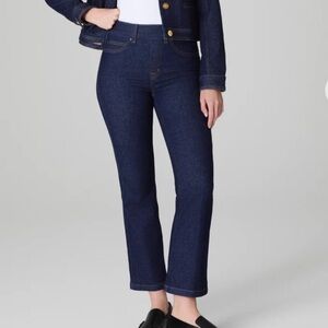 Spanx dark wash Kick Flare Jeans size XL